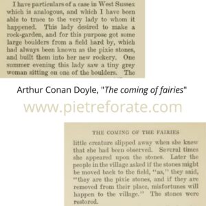 Arthur Conan Doyle Pietre delle Fate Pixie Stones